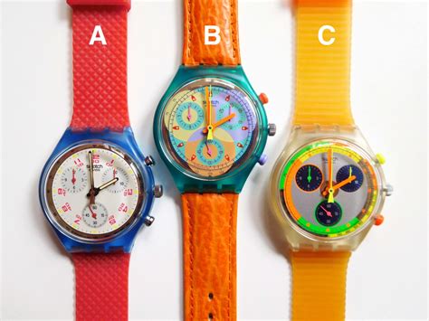 vintage swatch watches 1990s